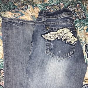 •Miss me boot cut jeans